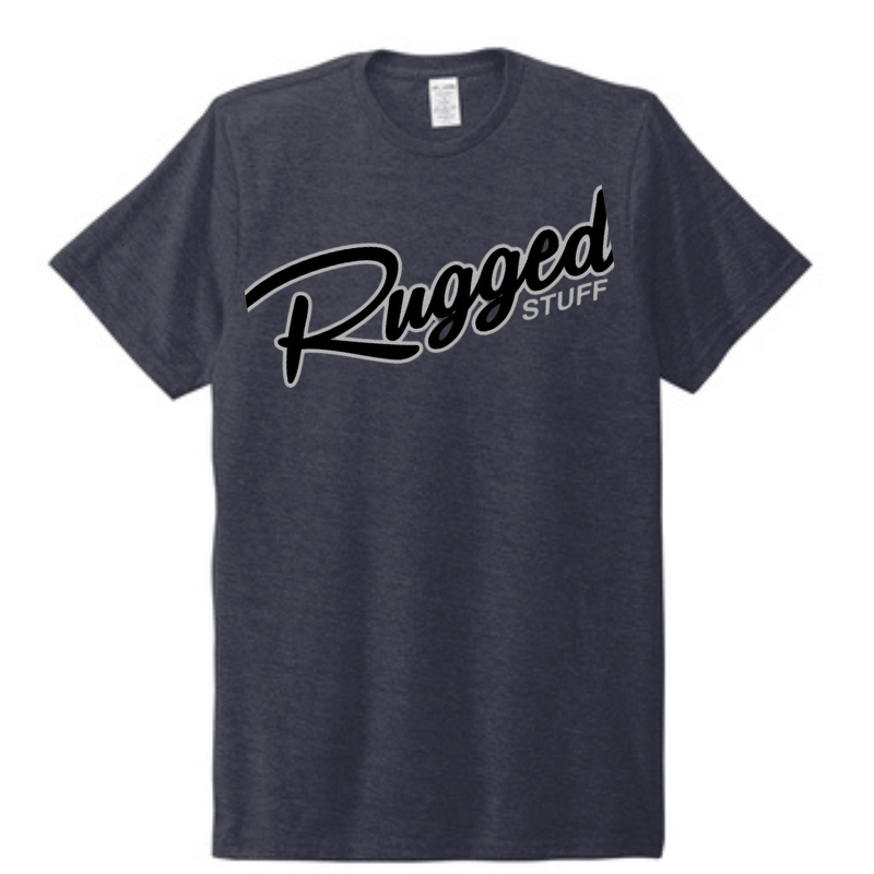 Major Impact Ruggedstuff Unisex Tee | Mustang Blue