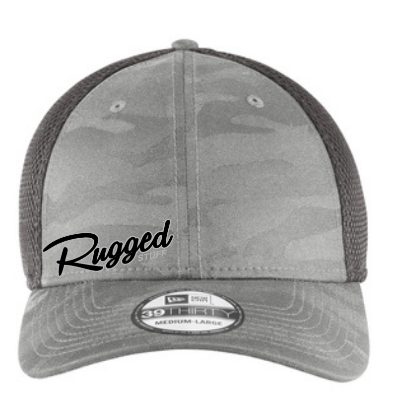 RuggedStuff Grey Tonal Camo Stretch Cap
